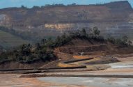 Área de mineração da Samarco, joint venture entre Vale e BHP