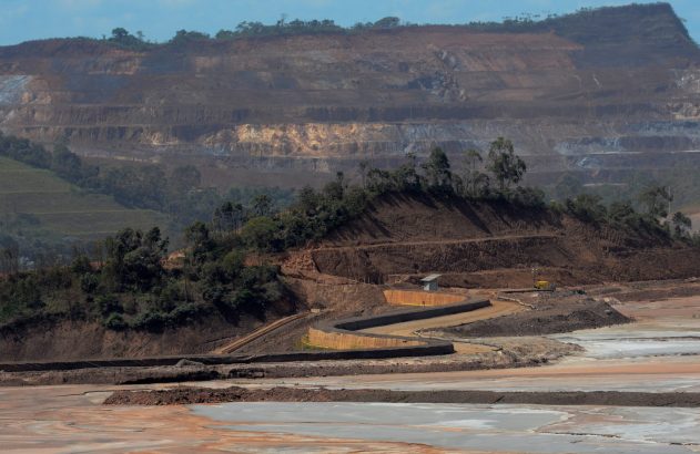 Área de mineração da Samarco, joint venture entre Vale e BHP