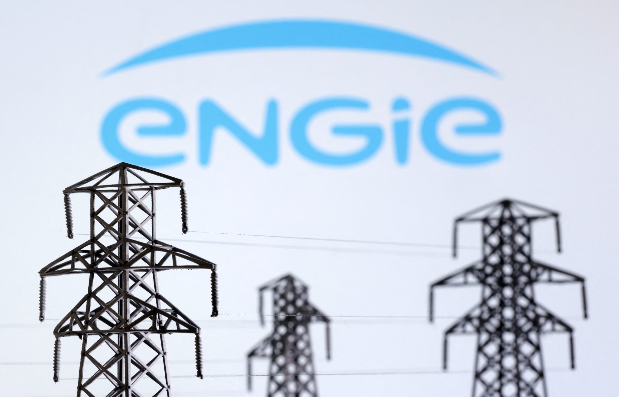 Ilustração com logo da Engie