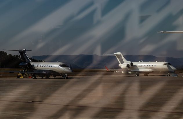 Catarina Aeroporto Executivo Internacional, em São Roque (Foto: Bloomberg)