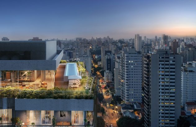 Ayra Pinheiros, o primeiro empreendimento da Greystar no Brasil, será lançado no bairro de Pinheiros, em São Paulo (Foto: Divulgação)