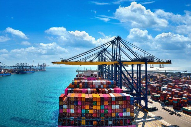 Exportações brasileiras; porto (Foto: Min. Agricultura / Divulgação)