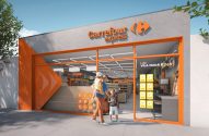 Nova fachada do Carrefour Express
