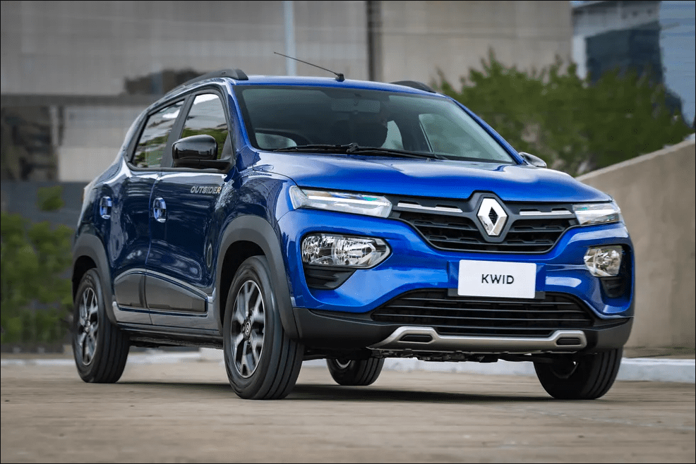 renault kwid azul