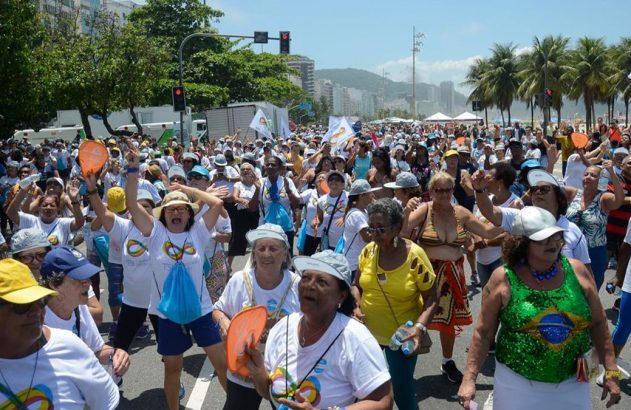 Caminhada de idosos no Rio de Janeiro em 2019 (Foto: Tomaz Silva/Agência Brasil)