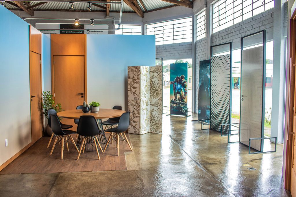 Showroom da Pormade em União da Vitória (PR).