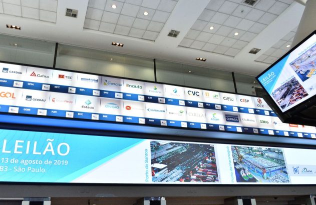 Governo leiloa áreas no porto de Santos na B3 ( Foto: Alberto Ruy/MInfra)