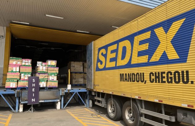 Shein envia produtos por Sedex, serviço dos Correios, após adesão ao Remessa Conforme (Foto: Divulgação)