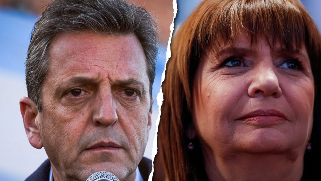 Foto dividida por rasgo: um homem com expressão séria à esquerda e uma mulher com olhar pensativo à direita.