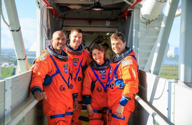 Astronautas do próximo lançamento do projeto Artemis (Imagem: Reprodução/blog da Nasa)