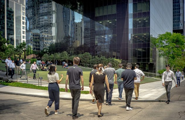 Prédio onde funciona o BTG, na avenida Faria Lima, em São Paulo (Foto: Victor Dragonetti Tavares/InvestNews)