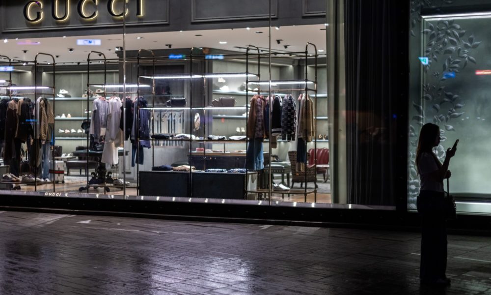 O choque da Gucci na China ecoa por todo o cenário de luxo