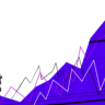 Ilustração em estilo colagem; gráfico; subida de números; dolar; selic; cambio; juros