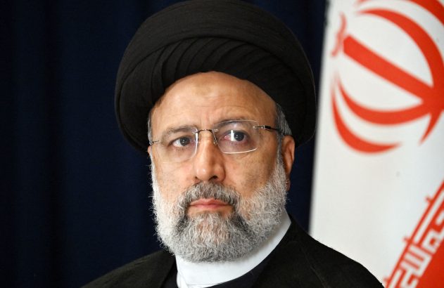 O presidente do Irã, Ebrahim Raisi Foto: Jones/AFP/Getty Images