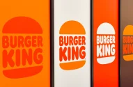 Banner com logos do Burger King