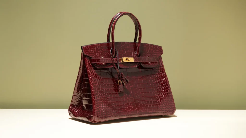 Bolsa Birkin 25 da marca francesa Hermès