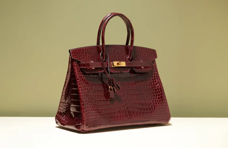 Bolsa Birkin 25 da marca francesa Hermès