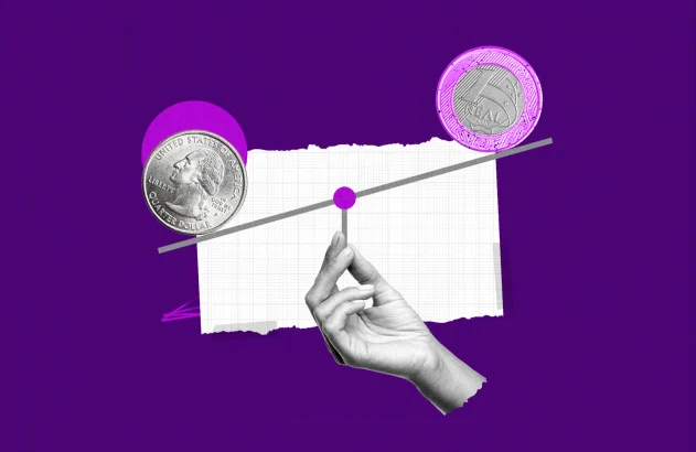 Queda do dolar; Dolar cai; Bolsa de valores; Cotação