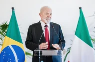 Itália 15.06.2024 - Presidente da República, Luiz Inácio Lula da Silva, durante Entrevista coletiva à imprensa, no Hotel Scoglio degli Achei. Carovigno, Itália