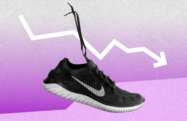 Queda de vendas da Nike