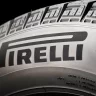 Detalhe de pneu da Pirelli