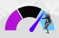 Ilustração sobre Credit Score, crédito