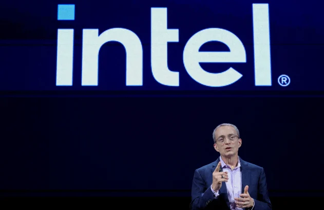 presidente-executivo da Intel, Pat Gelsinger, em evento da empresa