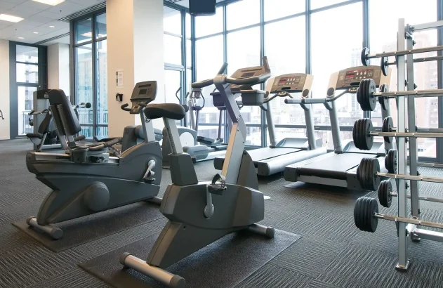 Foto de uma academia nos Estados Unidos