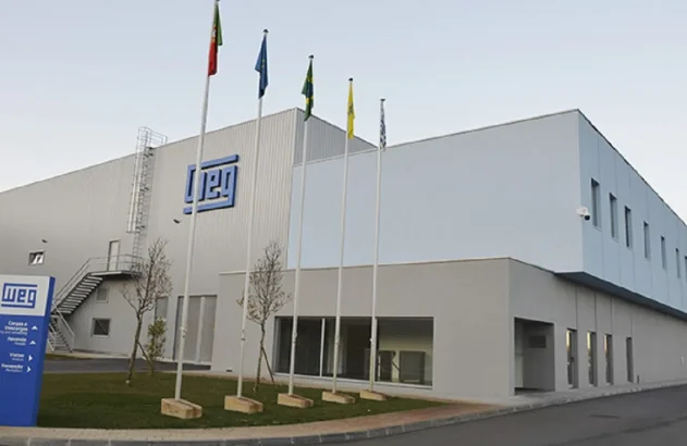 Fachada da fábrica da WEG