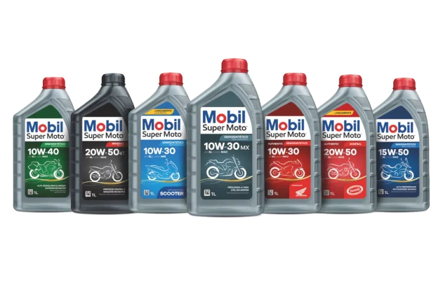 Produtos Mobil, da Moove