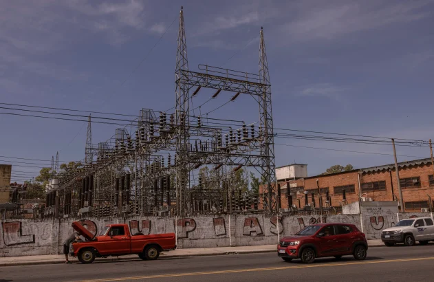 Subestação em Bueno Aires, na Argentina