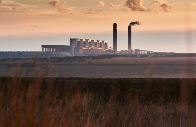 Usina de carvão Kusile em Mpumalanga, na África do Sul