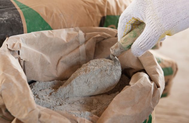 Uso de cimento na construção civil