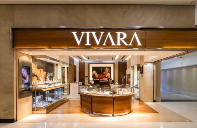 Loja da Vivara em um shopping de São Paulo
