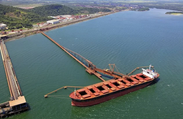 Porto de Itaguaí, no Rio de Janeiro