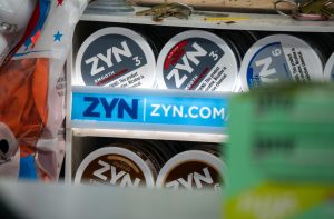 Bolsas de nicotina da Zyn smokeless à venda em Nova York