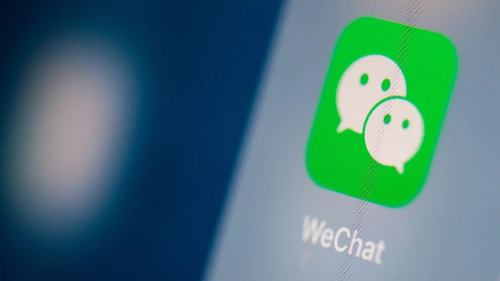 WeChat, aplicativo de conversa desenvolvido pela Tencent