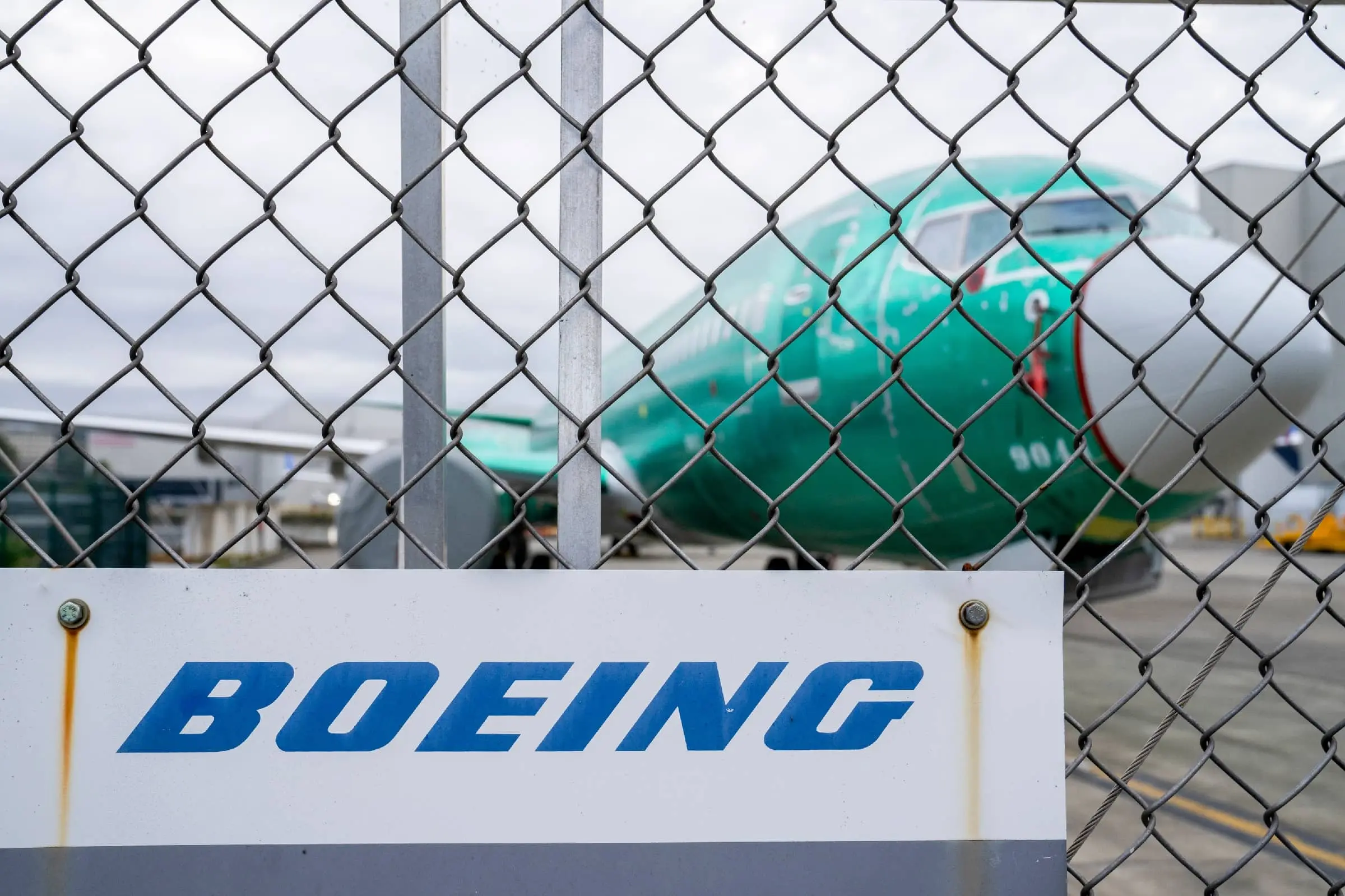 Fábrica da Boeing em Renton, Washington, EUA