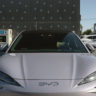 Showroom da BYD em Pequim