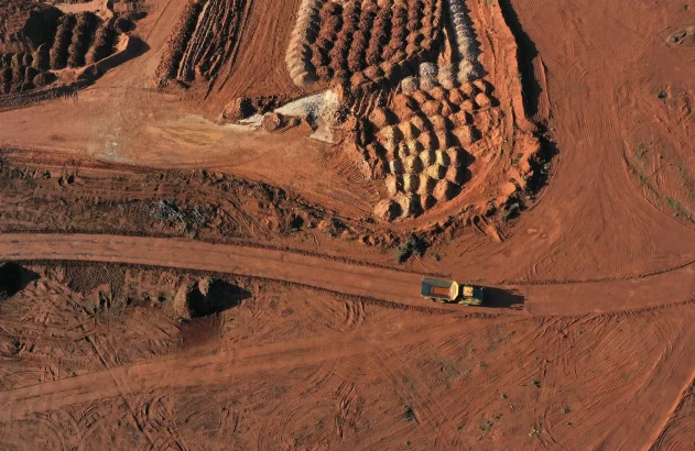 Mineração em terras raras