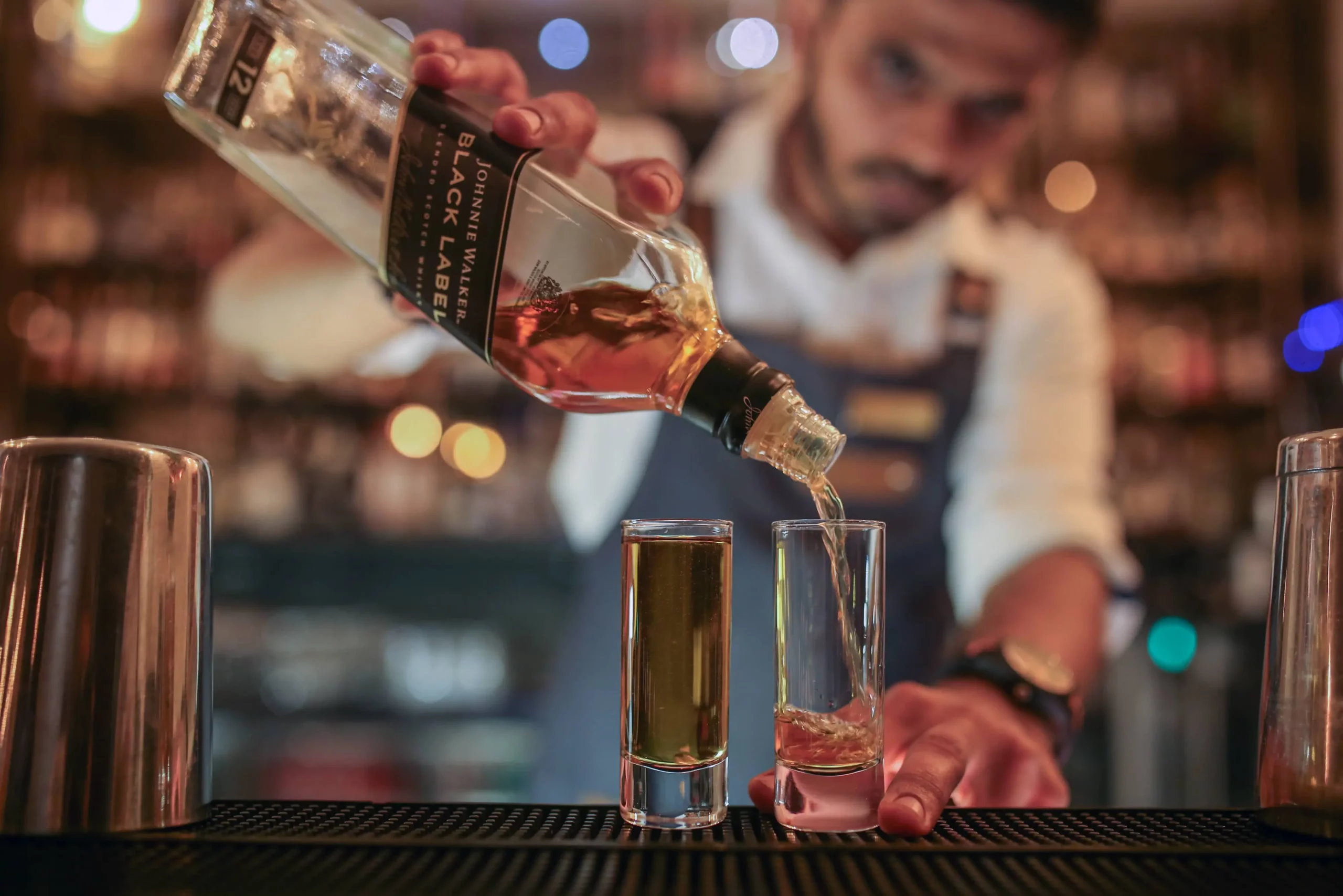 Garrafa do Johnny Walker Black Label, uma das marcas da Diageo