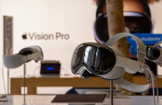 Óculos de realidade aumentada Vision Pro, da Apple