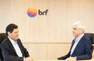Marcos Molina, controlador da BRF, e Miguel Gularte, CEO da BRF