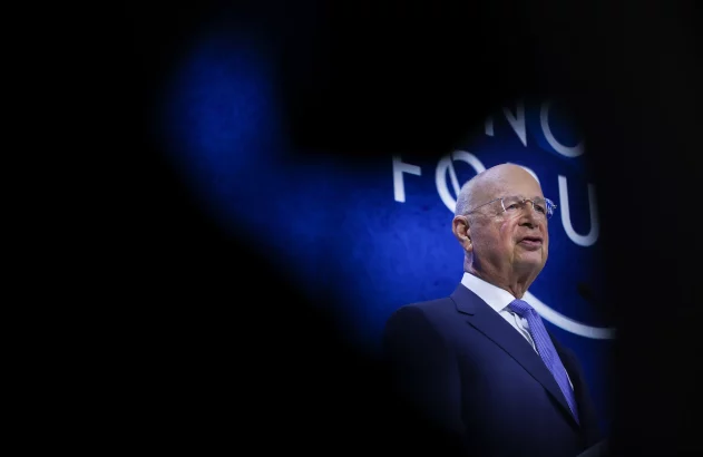Klaus Schwab, presidente executivo do Fórum Econômico Mundial (FEM)