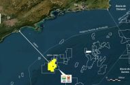 Mapa descoberta petróleo pela Petrobras