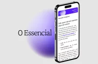 Design da newsletter O Essencial, do InvestNews