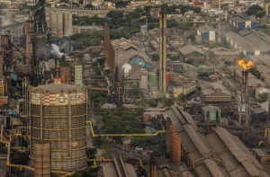 Fábrica da CSN em Volta Redonda, no Rio de Janeiro