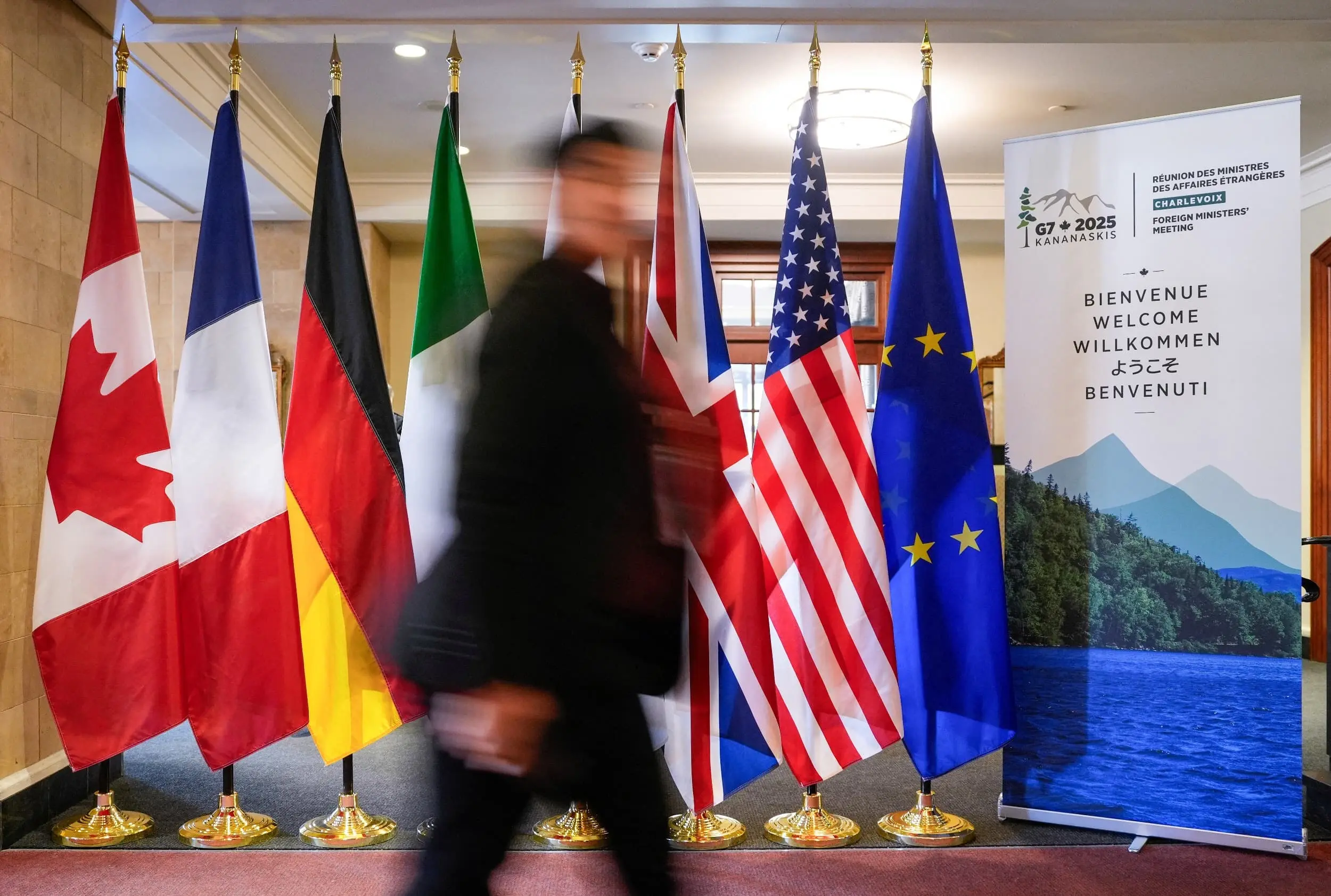 Encontro do G7 realizado no Canadá
