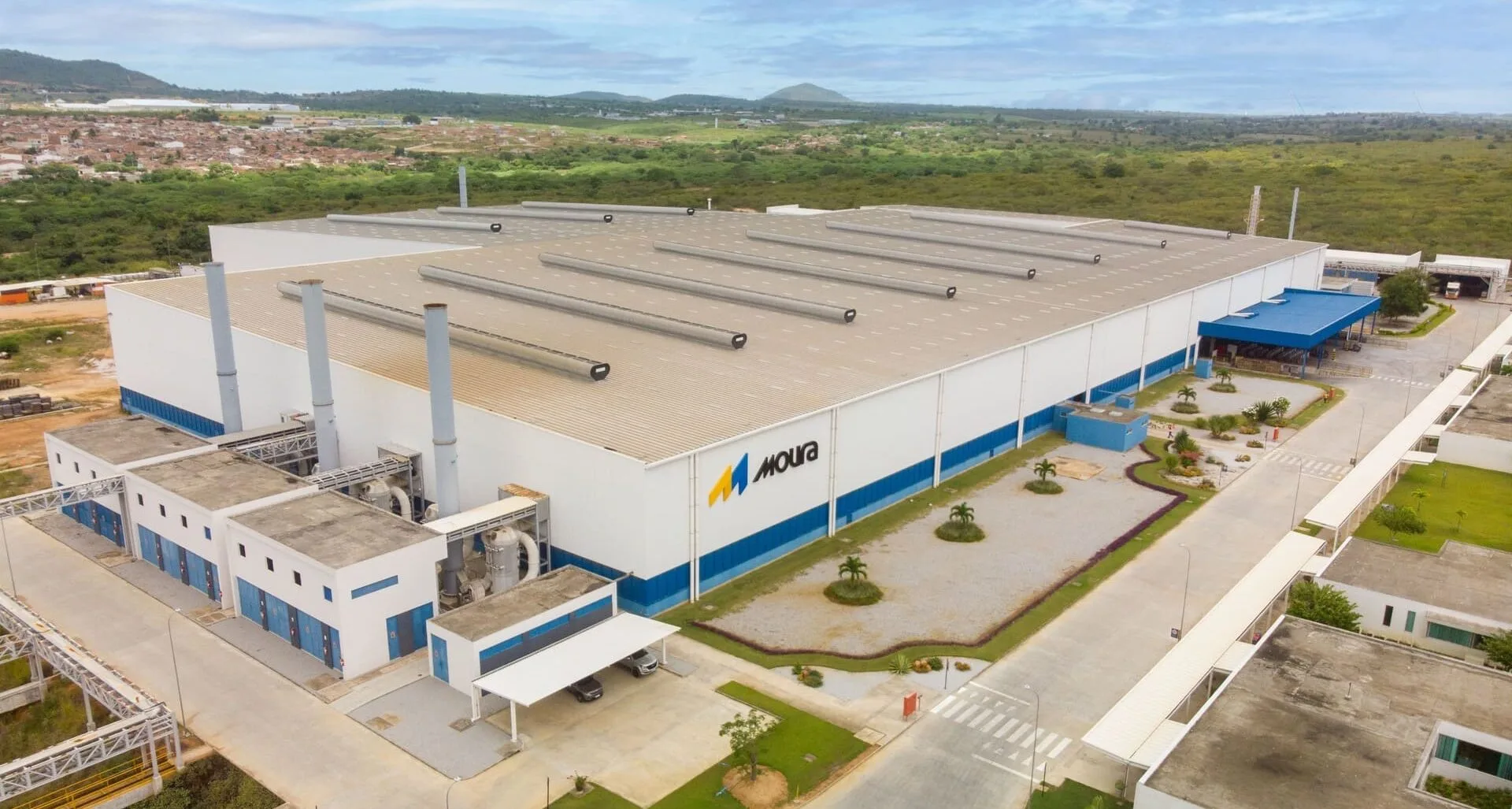 Fabrica da Baterias Moura em Belo Jardim (PE)
