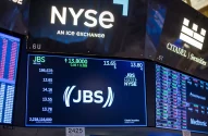 JBS em negociação na NYSE, a Bolsa de Nova York